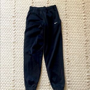Girls Black Large Nike ThermaFit Flyease Sweatpants
